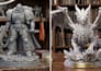 sculpt 3d model action figure and character for 3d printing